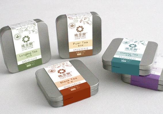 时尚茶叶包装盒设计